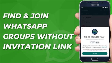 How to Find WhatsApp Group Links Without An Invite .